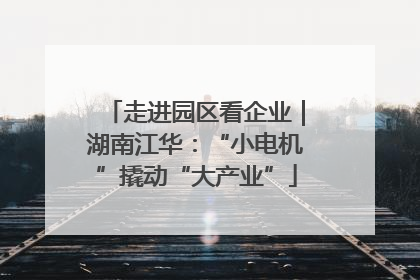 走进园区看企业｜湖南江华：“小电机”撬动“大产业”